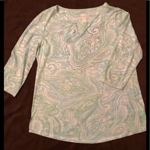 Chico’s Embellished Knit Top